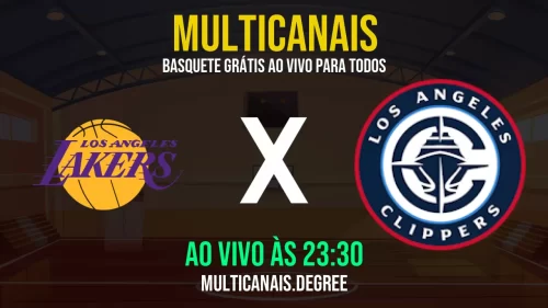 Los Angeles Lakers x Los Angeles Clippers ao vivo online grátis em HD – 14/07/2025 com transmissão de alta qualidade