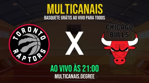 Toronto Raptors x Chicago Bulls ao vivo online grátis em HD – 11/07/2025 com imagem nítida