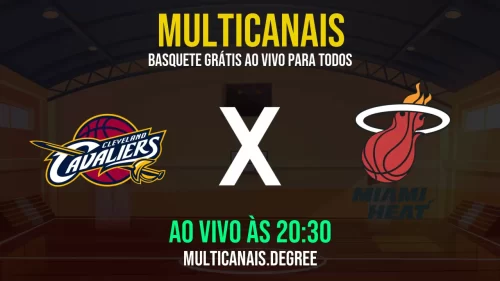 Cleveland Cavaliers x Miami Heat Ao Vivo: Assista Online Grátis em HD – 13/07/2025