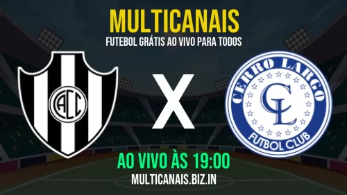 Central Córdoba x Cerro Largo ao vivo online grátis em HD – 15/07/2025 com transmissão estável
