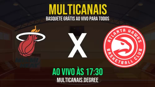 Miami Heat x Atlanta Hawks ao vivo online grátis em HD – 11/07/2025 com qualidade garantida
