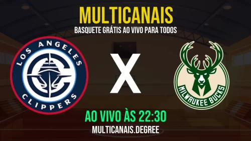 Los Angeles Clippers x Milwaukee Bucks Ao Vivo: Assista Online Grátis em HD – 13/07/2025