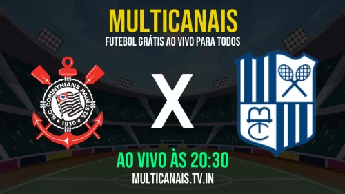 Corinthians x Minas ao vivo online grátis em HD – 14/07/2025 com transmissão confiável