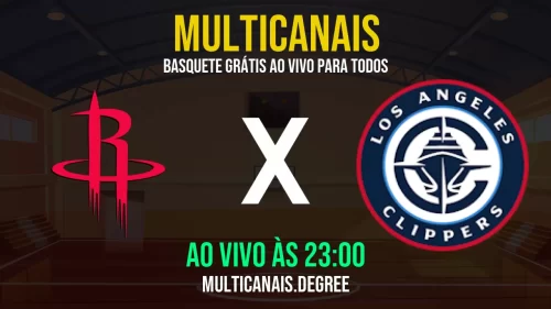 Houston Rockets x Los Angeles Clippers ao vivo online grátis em HD – 11/07/2025 com transmissão de qualidade