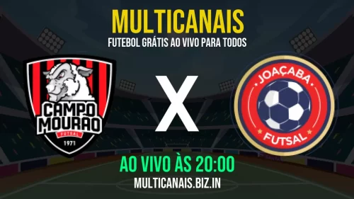 Campo Mourão x Joaçaba ao vivo online grátis em HD – 15/07/2025 com qualidade garantida