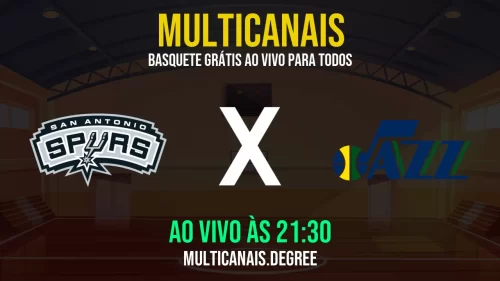 San Antonio Spurs x Utah Jazz ao vivo online grátis em HD – 14/07/2025 com transmissão estável