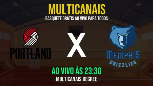 Portland Trail Blazers x Memphis Grizzlies ao vivo online grátis em HD – 12/07/2025 com qualidade garantida